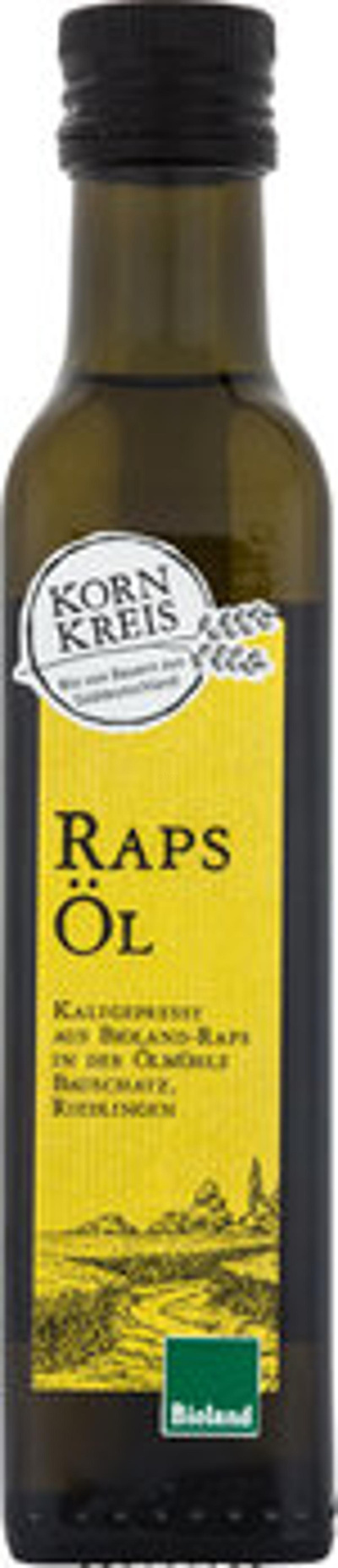 Produktfoto zu Rapsöl, 250ml
