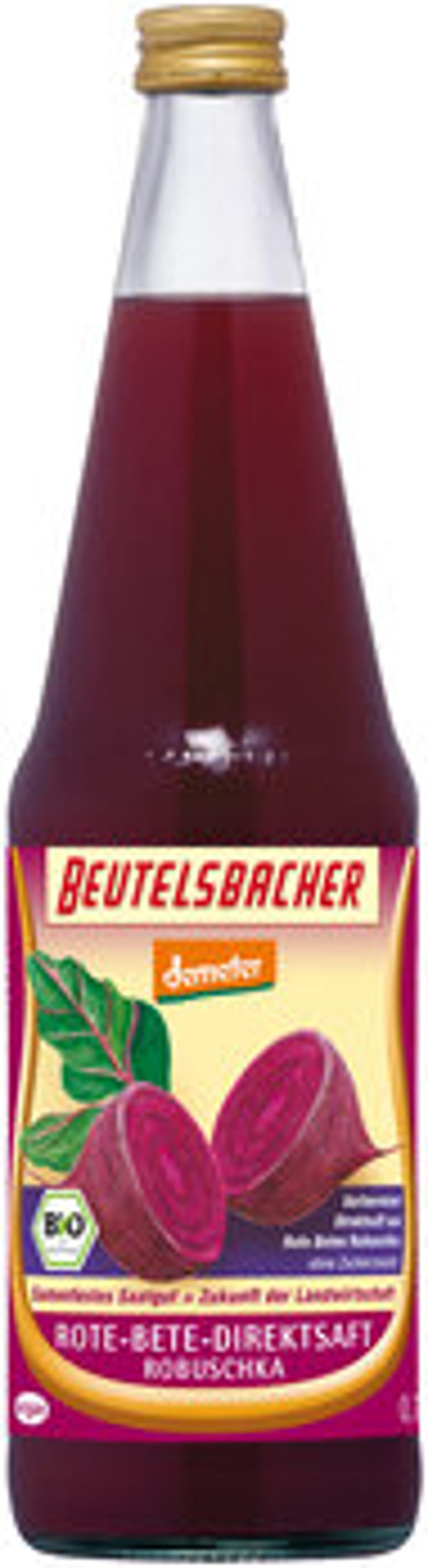 Produktfoto zu Kiste Demeter Rote Bete Direktsaft, 6 x 0,7 l