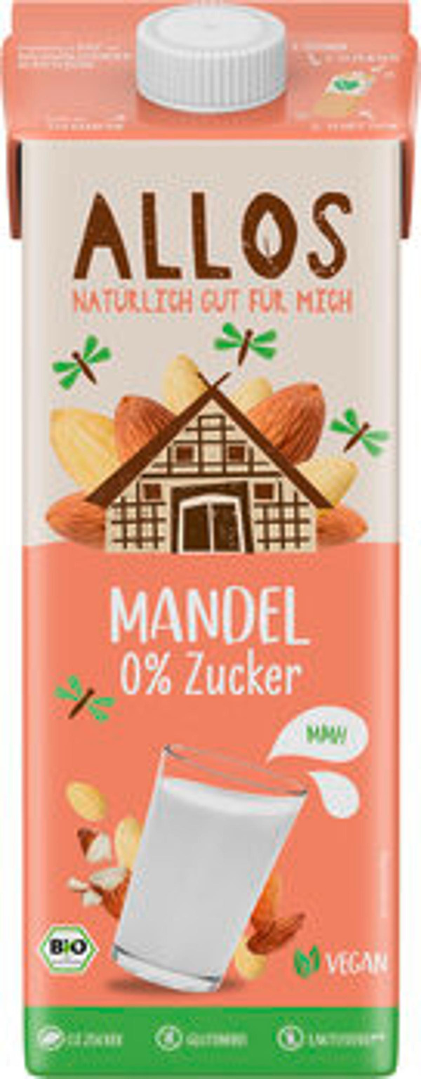 Produktfoto zu Mandel Drink Naturell, ungesüßt, 1l