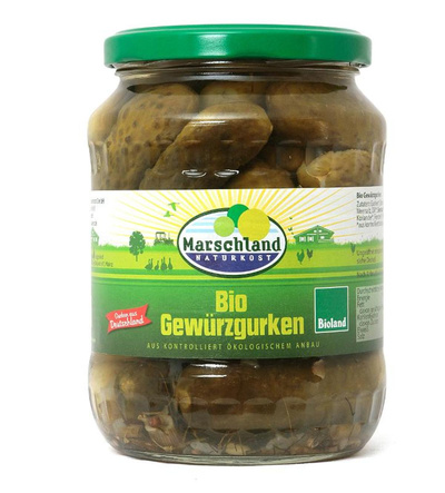 Produktfoto zu Gewürzgurken, 670 ml, Abtropfgewicht 360g