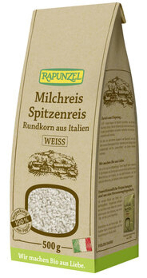 Produktfoto zu Milchreis Spitzenreis Rundkorn weiß, 500g