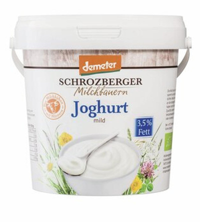 Produktfoto zu Jogurt mild, 3,5%, 1kg Eimer