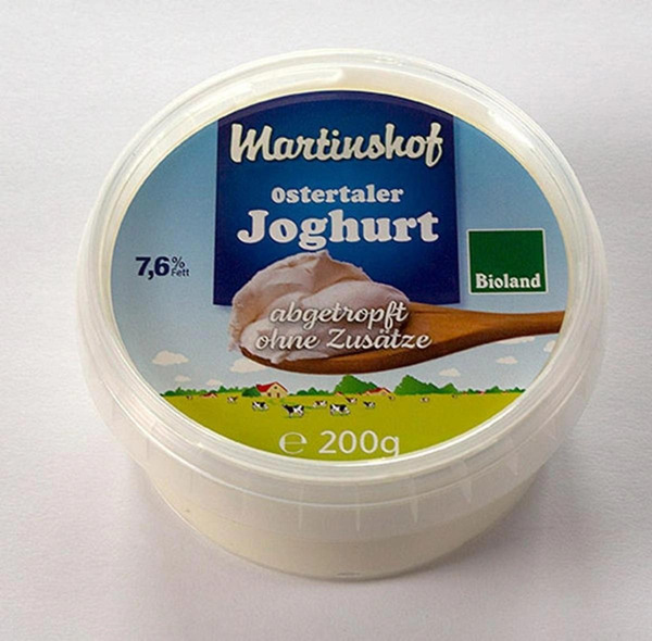 Produktfoto zu Ostertaler Joghurt abgetropft, 200g