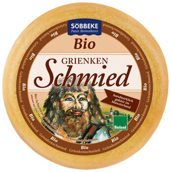 Produktfoto zu Münsterländer Grienkenschmied-Käse - mit Kräutermischung affiniert