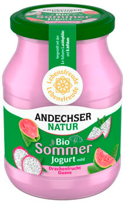 Produktfoto zu Jogurt Drachenfrucht-Guave 3,8%, 500g