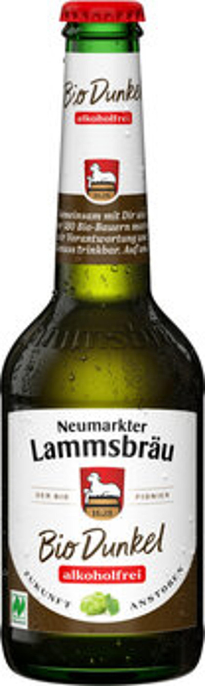 Produktfoto zu Kiste Bier Dunkel alkoholfrei, 10 x 0,33 l