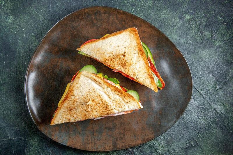 Aufbackware, Toast & Wraps