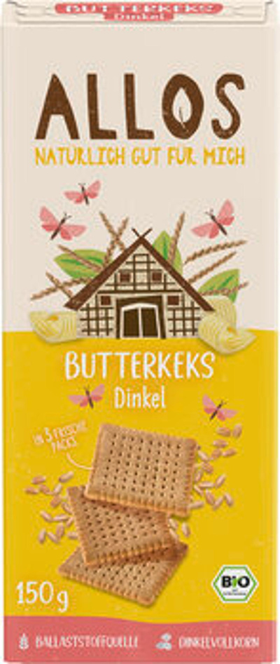 Produktfoto zu Butterkeks Dinkel, 150g
