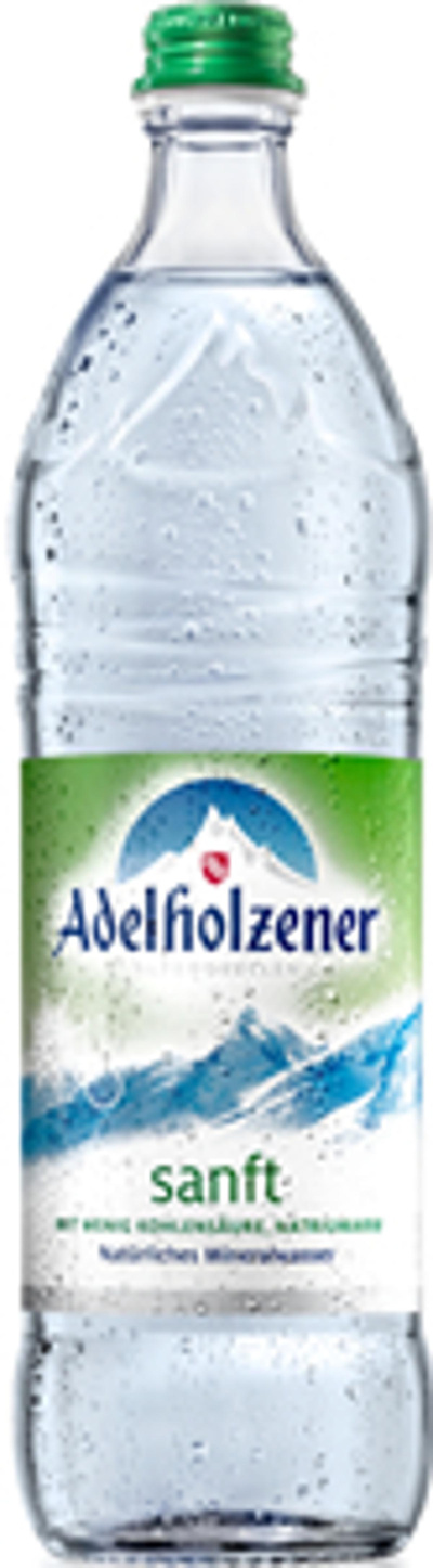 Produktfoto zu Adelholzener Glas Sanft, 12x0,75 l mit wenig Kohlensäure