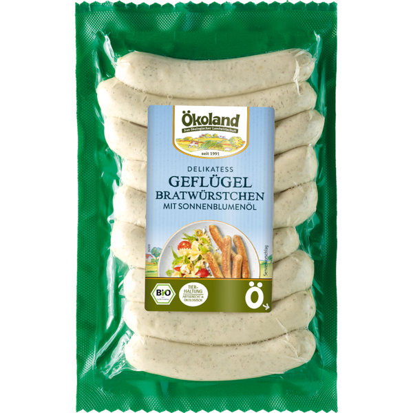 Produktfoto zu SB Delikatess Geflügelbratwürstchen (9 Stück), 180 g