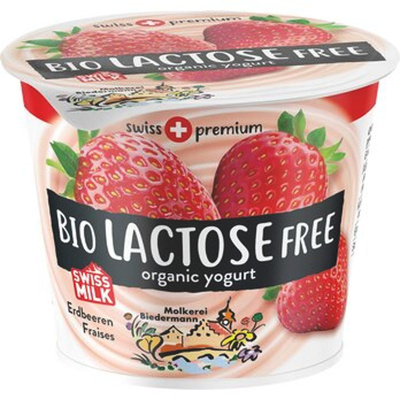 Produktfoto zu GEBINDE  Jogurt Erdbeer 3,5% - LAKTOSEFREI, 6 x 125g