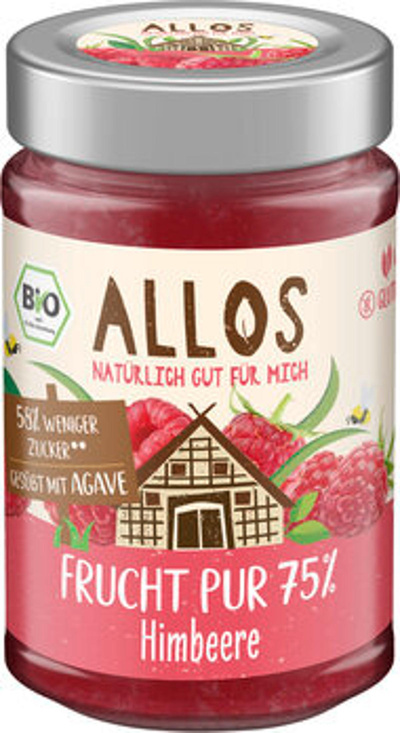 Produktfoto zu Frucht pur Himbeer, 200g