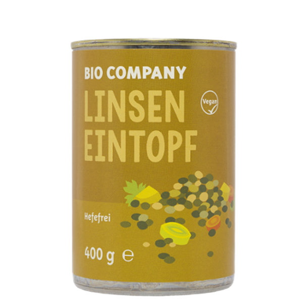 Produktfoto zu Linsen-Eintopf, 400g