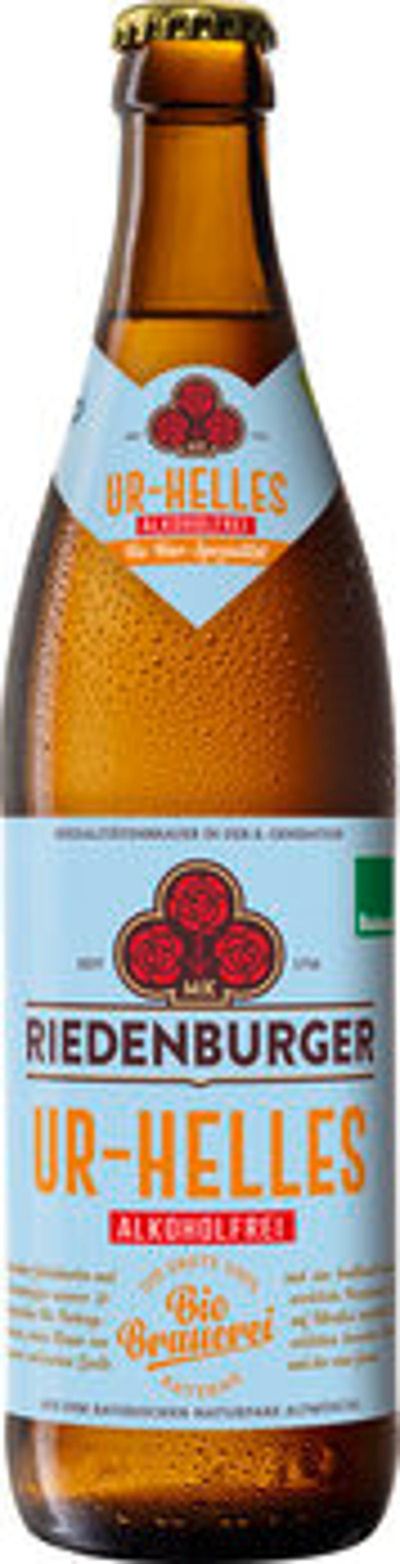 Produktfoto zu Kiste Riedenburger Ur-Helles alkoholfrei, 10 x 0,5 l