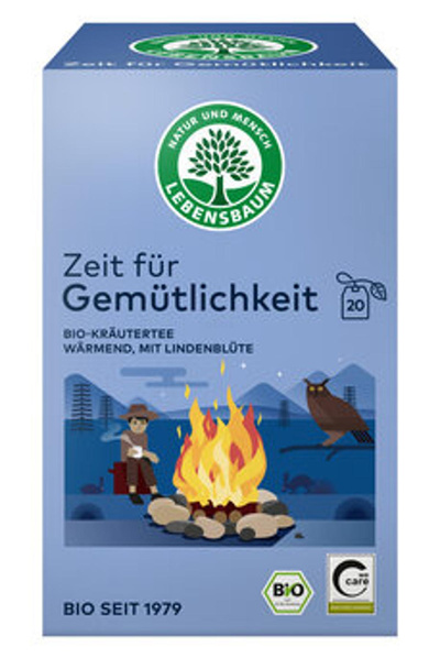 Produktfoto zu Gebinde Teebeutel "Zeit für Gemütlichkeit", 5 x 30g