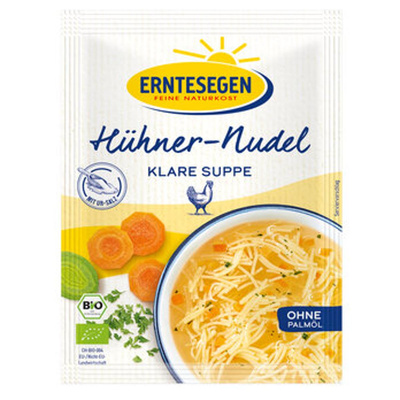 Produktfoto zu Hühner-Nudel Klare Suppe, 37g