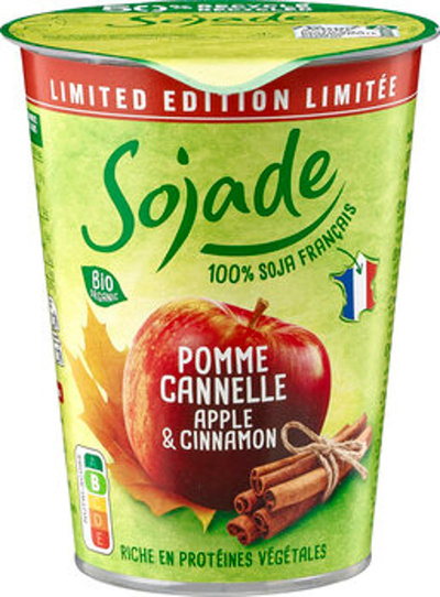 Produktfoto zu GEBINDE Sojade Apfel-Zimt, 6 x 400g