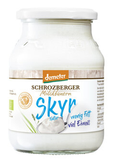 Produktfoto zu GEBINDE Skyr natur 0,2% im Glas, 6 x 500 g