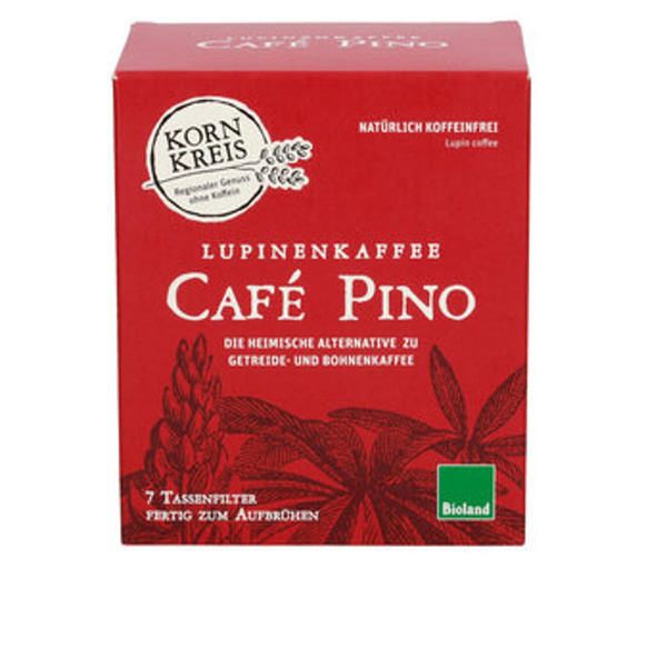 Produktfoto zu Café Pino - Lupinenkaffee im Tassenfilter, 7 x 13 g