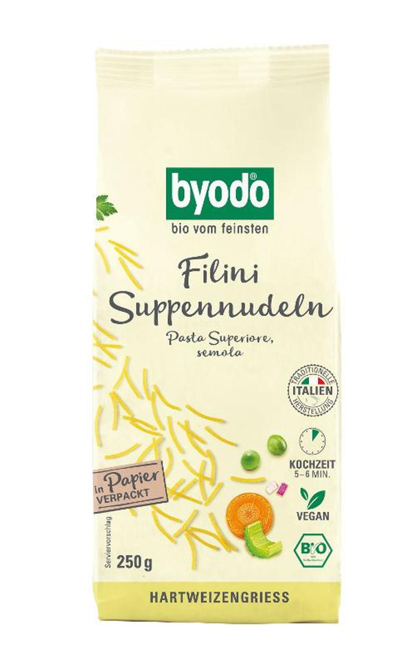 Produktfoto zu Filini - Suppennudel - semola, 250g Packung