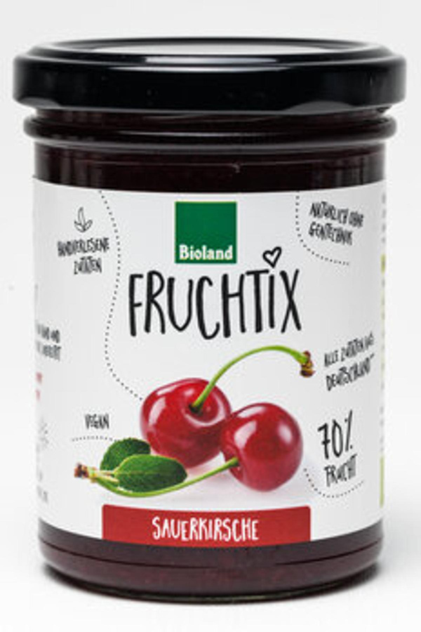 Produktfoto zu Fruchtix - Sauerkirsch-Fruchtaufstrich, 220g
