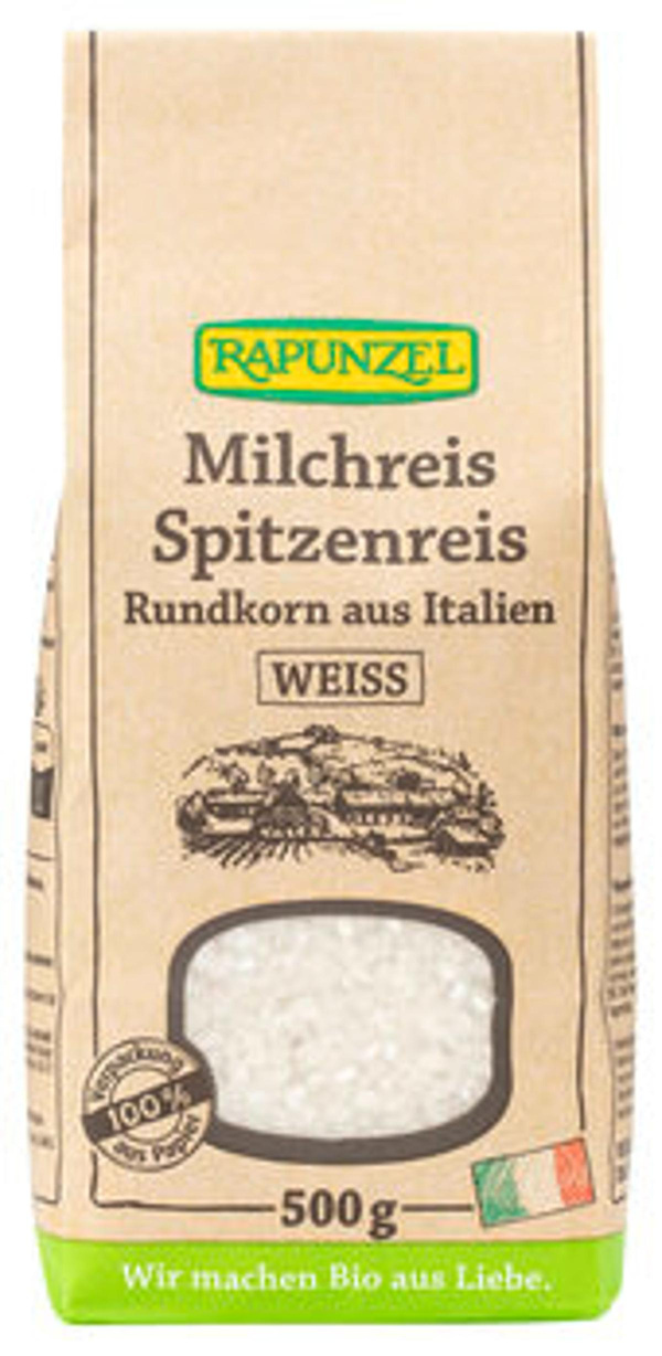 Produktfoto zu Milchreis Spitzenreis Rundkorn weiß, 500g