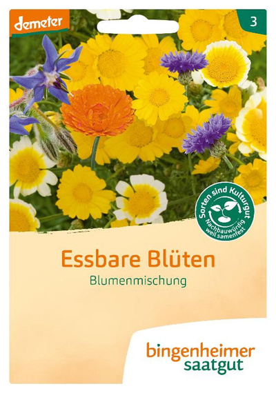 Produktfoto zu Essbare Blüten (Blumenmischung), 1 Tüte