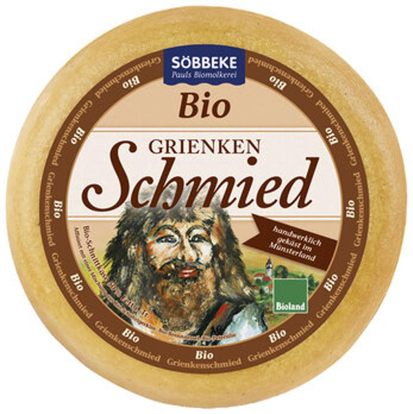 Produktfoto zu Münsterländer Grienkenschmied-Käse - mit Kräutermischung affiniert