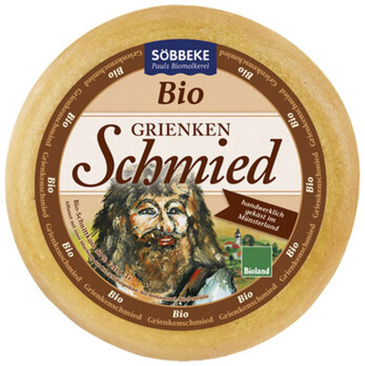 Produktfoto zu Münsterländer Grienkenschmied-Käse - mit Kräutermischung affiniert