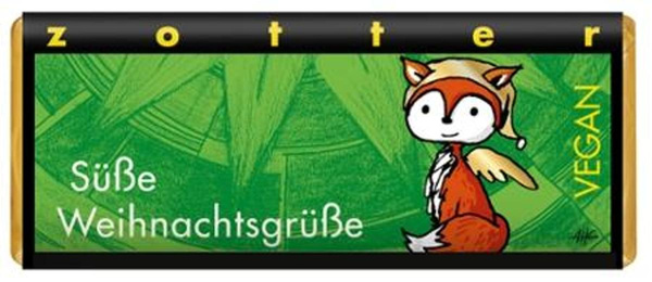 Produktfoto zu ZOT Süße Weihnachtsgrüße vegan , 70g