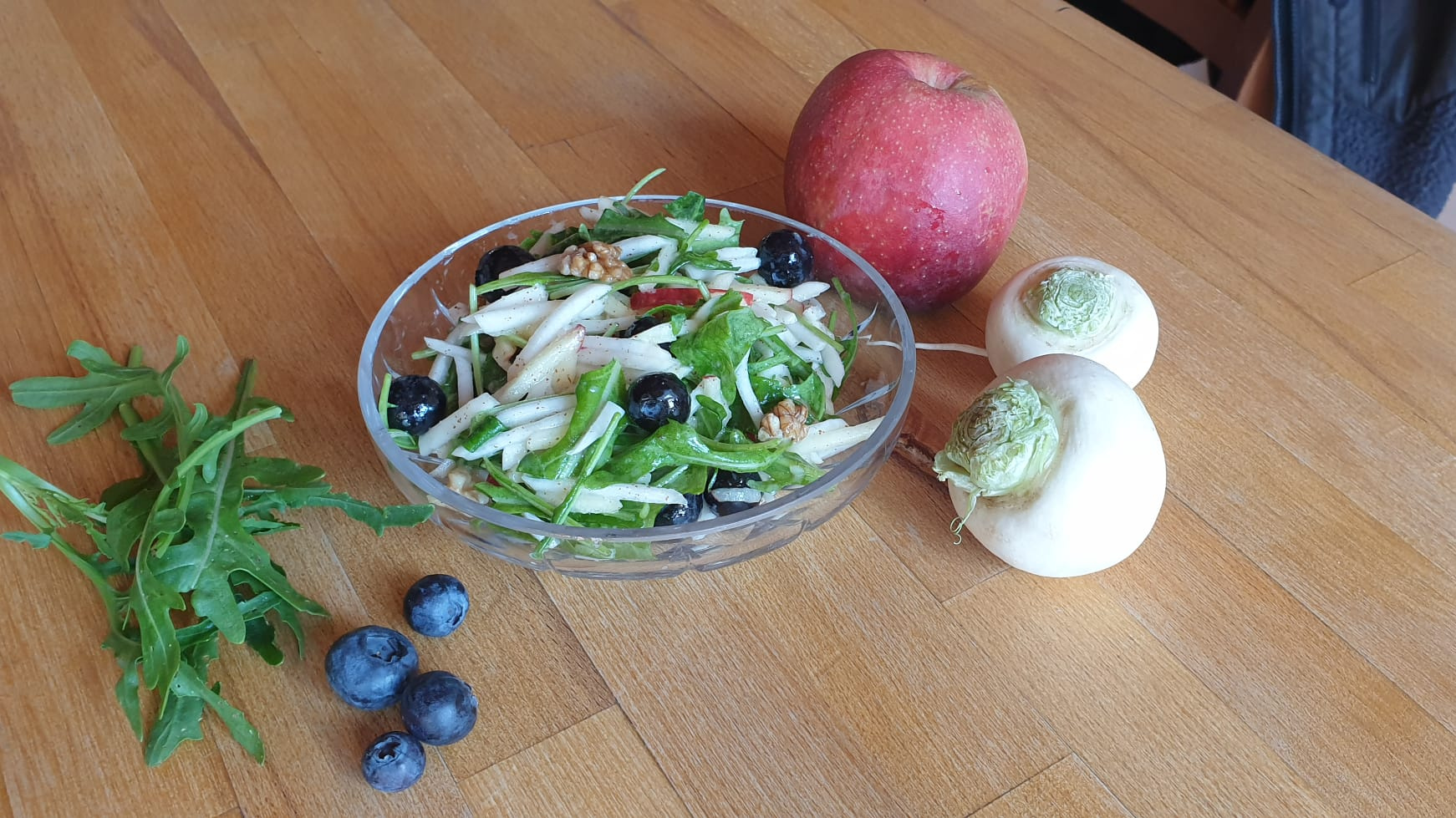 Rezeptbild für Mairübchen-Rucola-Salat