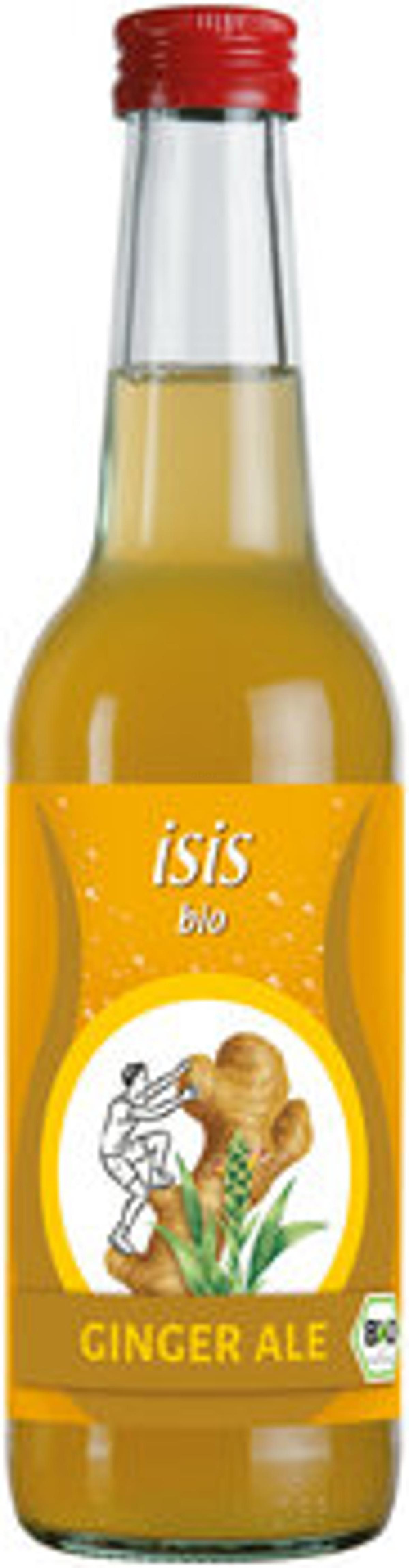 Produktfoto zu Kiste isis Ginger Ale 12 x 0,33 l