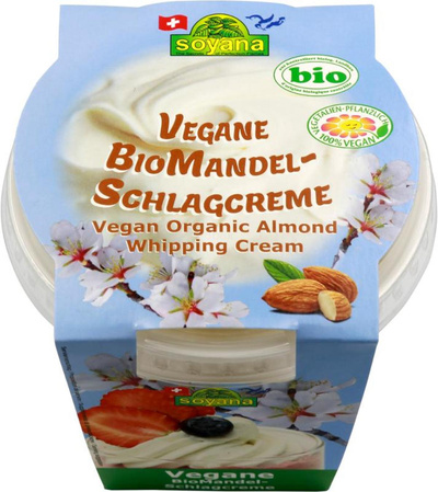 Produktfoto zu vegane Schlagcreme auf Mandelbasis, 250g