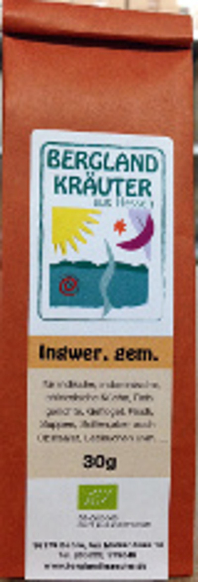 Produktfoto zu  Ingwer gemahlen, 30g