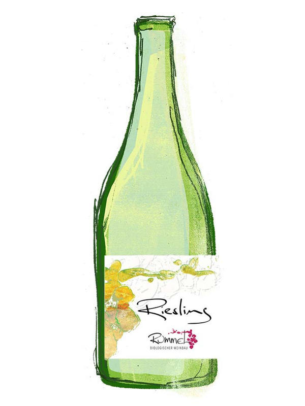 Produktfoto zu Riesling feinherb - halbtrocken, 1l