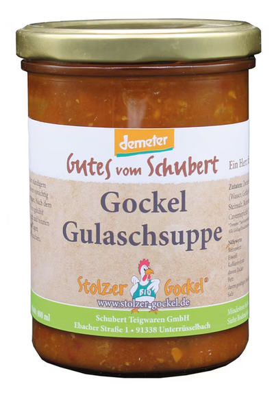 Produktfoto zu Gockel Gulasch Suppe, 400 ml