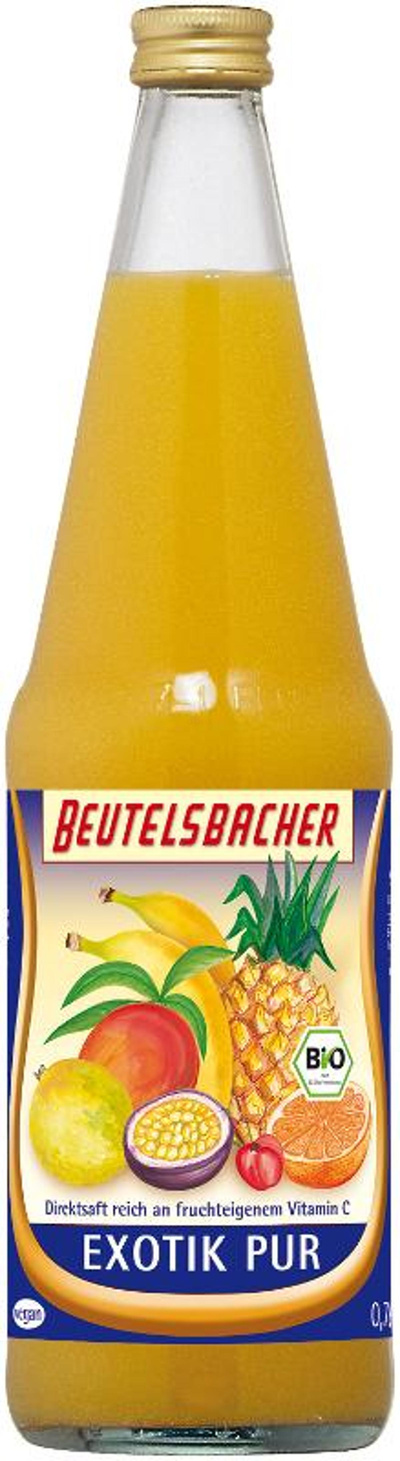 Produktfoto zu Kiste Exotik Pur Saft, 6 x 0,7 l