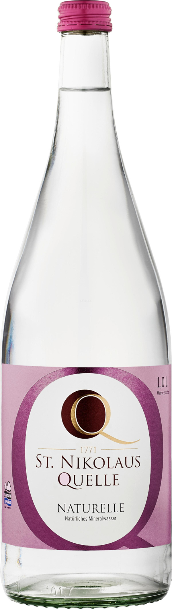 Produktfoto zu St. Nikolaus Quelle naturelle, 6 x 1 l