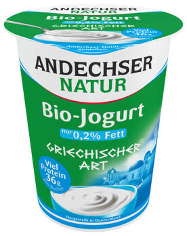 Produktfoto zu GEBINDE Jogurt griechischer Art, 0,2%, 6 x 400g