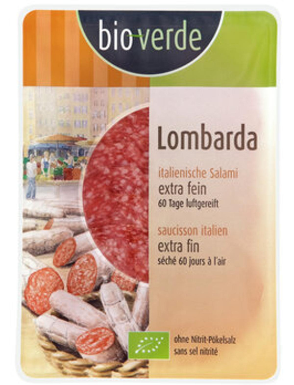 Produktfoto zu Salami 'Lombarda' luftgetrocknet, 80 g