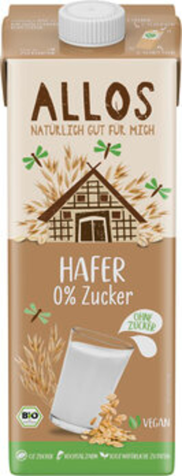 Produktfoto zu GEBINDE Haferdrink 0% Zucker; 6 x 1L