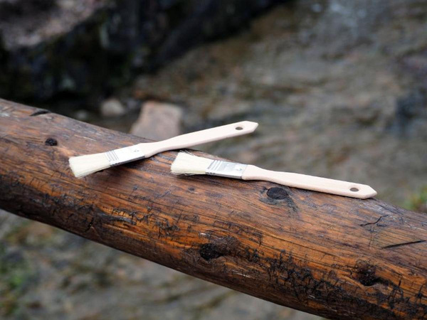 Produktfoto zu Backpinsel Naturborsten, 1 Stück