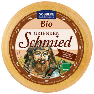 Produktfoto zu Münsterländer Grienkenschmied-Käse - mit Kräutermischung affiniert