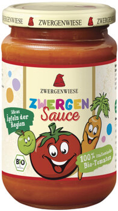 Produktfoto zu GEBINDE Zwergensauce - Kinder Tomatensauce 6 x 340ml