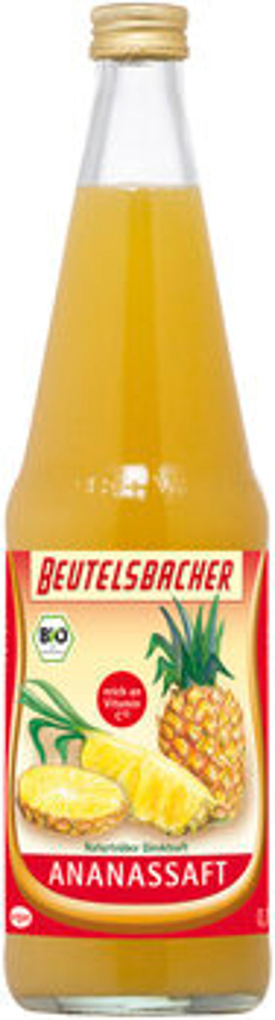 Produktfoto zu Kiste Ananassaft 6 x 0,7l