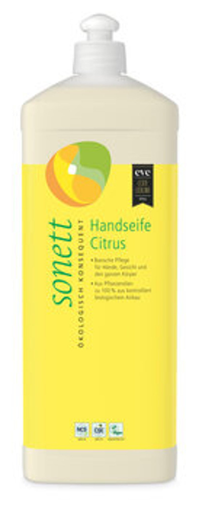 Produktfoto zu Handseife Citrus Nachfüllflasche, 1 Ltr