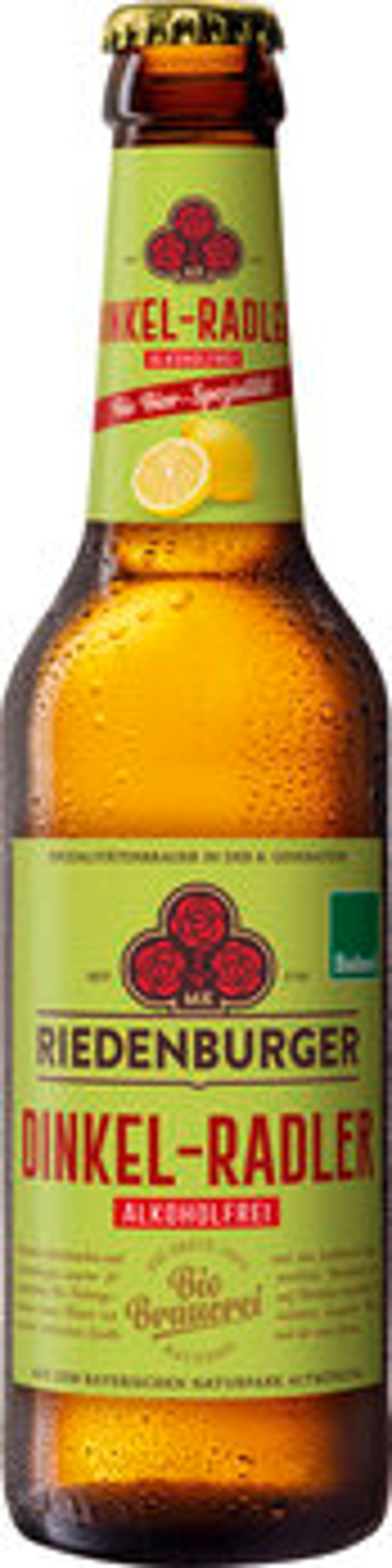 Produktfoto zu Kiste Dinkel Radler alkoholfrei, 10 x 0,33 l