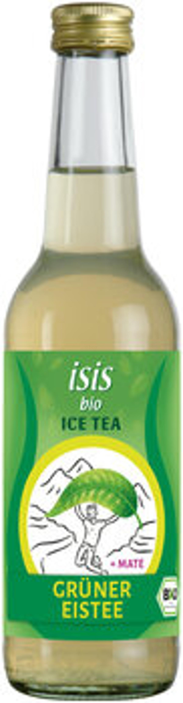 Produktfoto zu Kiste isis Grüner Eistee, 12 x 0,33 l