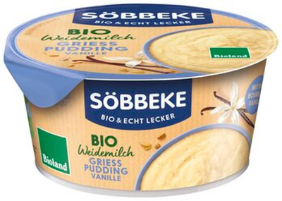 Produktfoto zu GEBINDE Grießpudding Vanille, 6 x 150g
