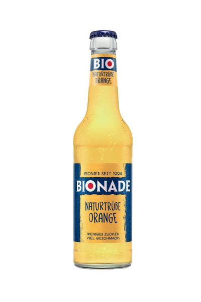 Produktfoto zu Bionade Naturtrübe Orange, 12 x 0,33l